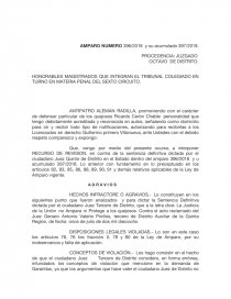 Recurso de revision penal. Página 1
