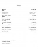 RITMOS, CANTOS Y JUEGOS