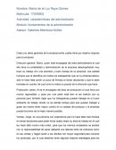 Modulo: fundamentos de la administración