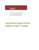 SECUENCIA DIDÁCTICA DE LENGUA PARA 7° GRADO