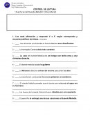 CONTROL DE LECTURA “Aventuras del Duende Melodía” (Alicia Morel)