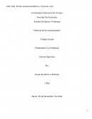 Trabajo Grupal “Historia de los presupuestos”