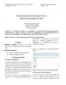 TRABAJO DE INVESTIGACIÓN VI DIRECCIONAMIENTO