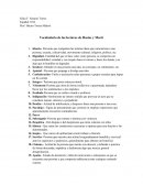 Vocabulario de las lecturas de Hostos y Martí