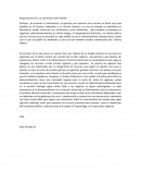 Respuesta al Foro II y comentario del Profesor.