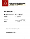 Niño Costero ECOLOGIA