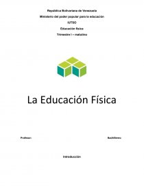 Deporte Educación física. Página 1