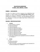 SOLICITUD DE SERVICIOS INNOVA