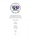 Proyecto - Gestión de Calidad