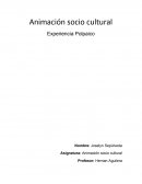 Animación socio cultural
