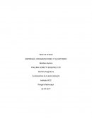 EMPRESAS, ORGANIZACIONES Y SU ENTORNO.