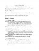 System of Charges - Analisis y diseño