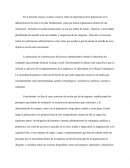 Planeacion para la administracion