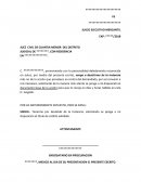 DESESTIMEINTO INSTANCIA MERCANTIL