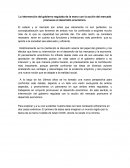 Regulación del mercado