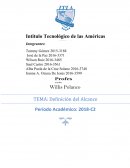 Definición del alcance