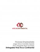 Entregable Final Arca Continental