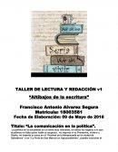 Titulo: “La comunicación en la política”.