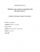 Mi hija no supo responder cuando Colon descubrio America