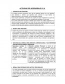 Actividad de aprendizaje N° 01 Naturaleza jurídica del derecho jurisdiccional