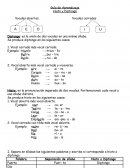 Guia hiato y diptongo