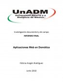 Aplicaciones web en domotica