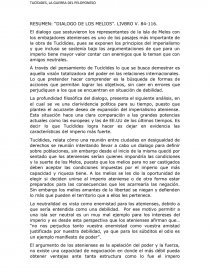 INFORME 2. DIALOGO DE LOS MELIOS. Página 1