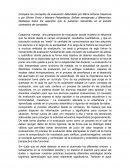 Casanova perspectiva de evaluación