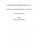 Diseño de observadores