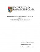 HABILIDADES DE COMUNICACIÓN ORAL Y ESCRITA