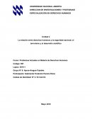 Derechos Humanos y seguridad nacional