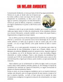 UN MEJOR AMBIENTE