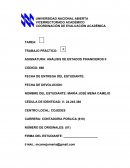 ASIGNATURA: ANÀLISIS DE ESTADOS FINANCIEROS II