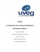 La importancia de los negocios familiares en las finanzas de México