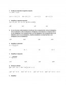 Ejercicos de Algebra Basica - Matematica