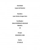 Leyes de Newton - Actividad