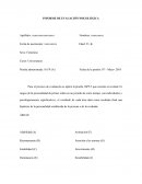 INFORME DE EVAUACIÓN PSICOLÓGICA