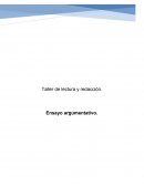 Taller de lectura y redacción. Ensayo