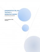 DIAGNOSTICO DEL SECTOR TEXTILES Y MANUFACTURERO