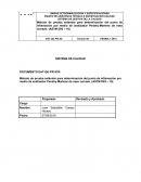 SISTEMA DE CALIDAD DOCUMENTO