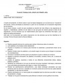 PLAN DE TRABAJO DEL GRUPO DE PRIMER AÑO
