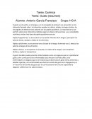 Tarea: Química Tema: Gusto (resumen)