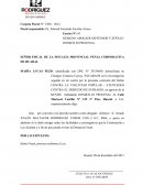 Apersonamiento de Abogado en Fiscalía