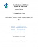 DEDUCCIÓN DE LA ECUACIÓN Y SOLUCIÓN DE PROBLEMA DE EQUILIBRIO S-L