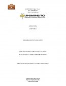 ASIGNATURA AUDITORÍA I MEMORANDO DE PLANEACIÒN