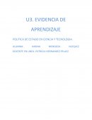 POLITICA DE ESTADO EN CIENCIA Y TECNOLOGIA México