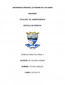 Abogado defensor del Actor