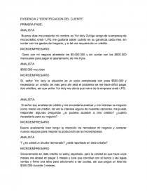 Foro Programas de Microcrédito.. Página 1