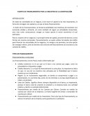 FUENTES DE FINANCIAMIENTO EN EL SECTOR DE LA CONSTRUCCION