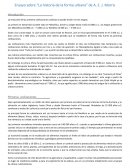 Ensayo sobre “La historia de la forma urbana” de A. E. J. Morris